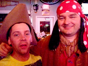 Mission and Guy with Goofy hat