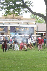 Saturday Battle, defenders fire left