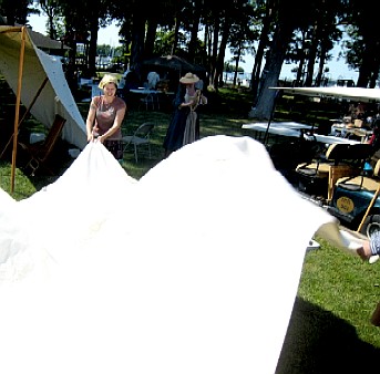 Georgia shaking out the fish flies