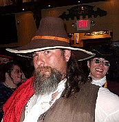 M.A. d'Dogge with Mission's Hat