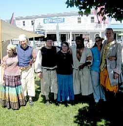 The crew of the 'Blitzen'