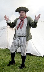 Michael telling a fish story