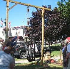 Testing the gibbet on Ed