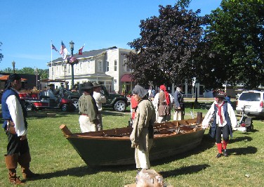Resting after unloading the Black Sheep