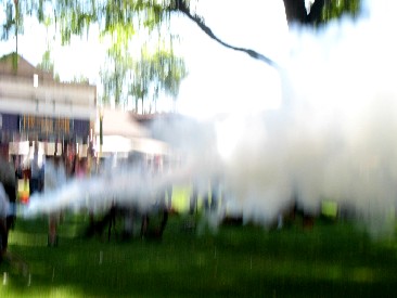 The last cannon fire