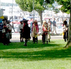 Pirates waiting for battle