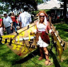 Katelyn with Boat Wings