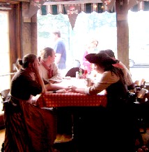 Michael's table at Pasquales