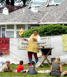 Faire Wynds playing with fire