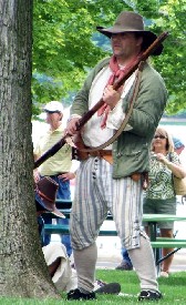 Pirate Michael Bagley getting ready