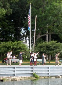 The Pirates Getting Ready to Fire