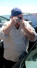 Bryan Putting on Eye Patch