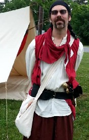 Richard in Pirate Garb