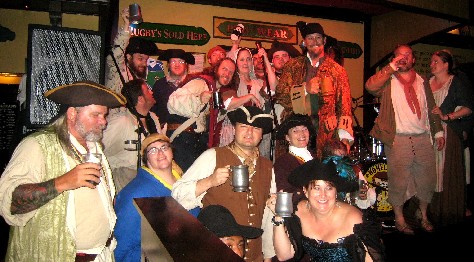 The Pirates on Stage