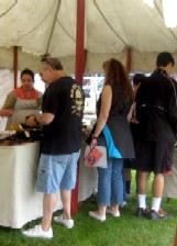 Crowd at Logsdon & Co