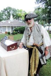 Richard at His Cigar Table