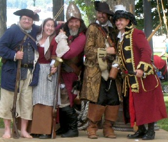 Our Crew - Mugging for the Camera