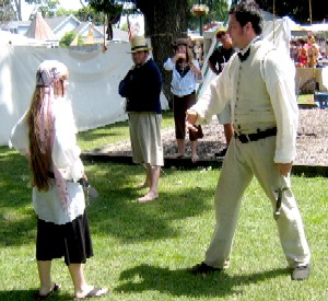 Adam Explains Swordfighting to Peppermint Pattie