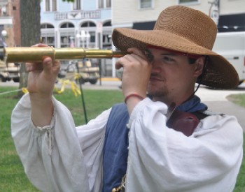 Harrison spies a prize