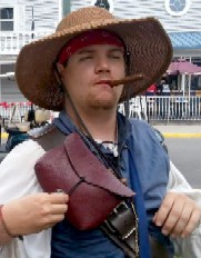 Harrison with a Cigar