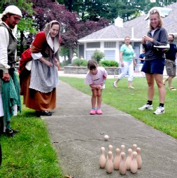 Cheeky Bowling with a Girl