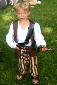 Pirate and Automatic Weapon