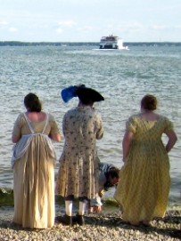 Watching the Ferry Leave