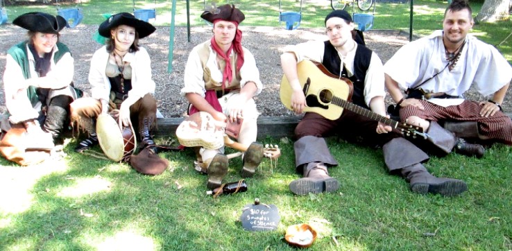 Crew of the Harlot's Virtue Singing