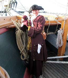 Mary Bear and Mary on the Niagara