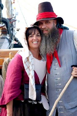 Jeremy and Angie Nichols at Put-in-Bay