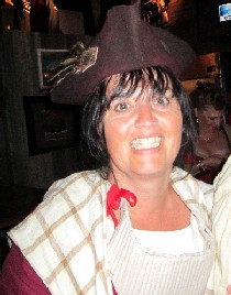 Angie Nichols in the Hat Swap Game