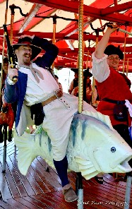 Tim Clark on the Merry-Go-Round