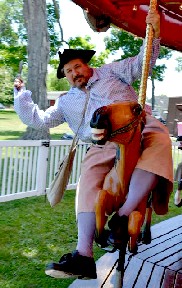 Dan Needham on the Merry-Go-Round