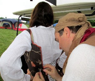 Mission Lacing Mary's Corset