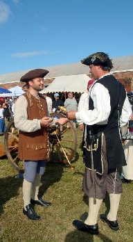 Being inducted into the new cannon novices