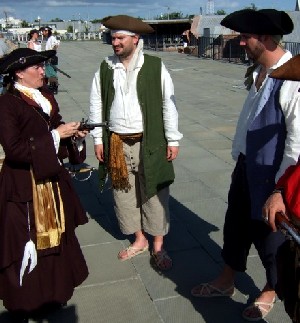 Mary, Yak & Mark discussing something