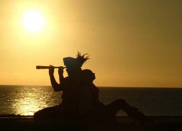 Tony's silhouette photo