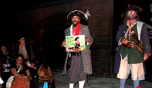 Spike auctioning a poster