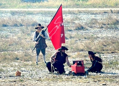 Mission with flag and Bone Island Buccaneers 2