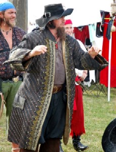 Iron Nigel trying on the Viceroy's coat 2