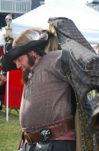 Iron Nigel trying on the Viceroy's coat 1