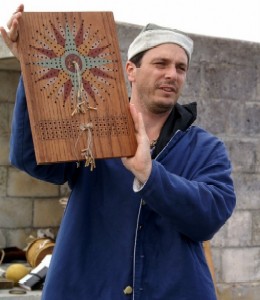 Dutch showing the traverse board