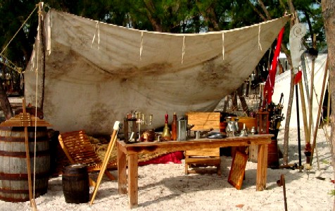 Bone Island Buccaneers Display
