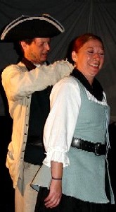 Edward cutting Lily's hair 3