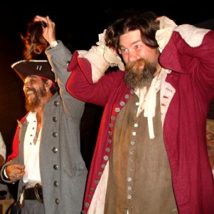 Spike hollding his prize