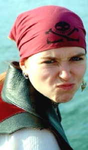 Morgan making a face 2