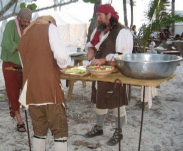 Mission, Willlie Wobble & M.A. d'Dogge prepare salad