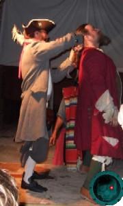 Spike hacks at M.A. d'Dogges hair for Locks of Love