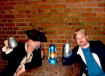 Mission and Stynky toast you from the pub