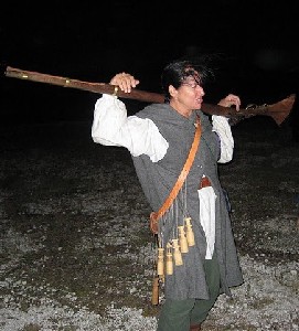 Shay and her giant gun